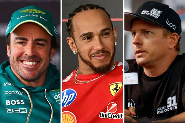 Three of the wealthiest F1 drivers in history.