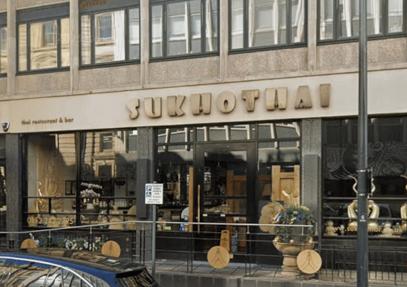 Sukhothai is an authentic Thai restaurant which according to DesignMyNight blends modern and traditional influences. The menu has over 200 dishes, and also offers bottomless drinks with a two-course lunch menu.