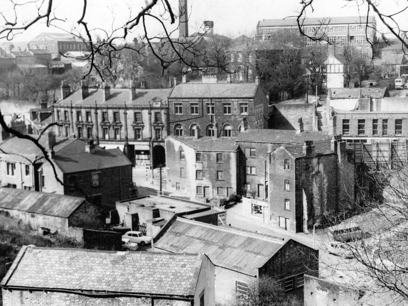 Morley Bottoms looking from Troy Road in April 1967.