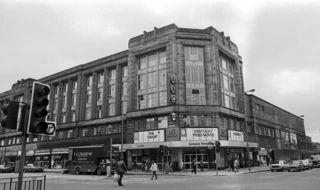 The ABC cinema, on the corner of Lothian Road, Edinburgh, in September 1979