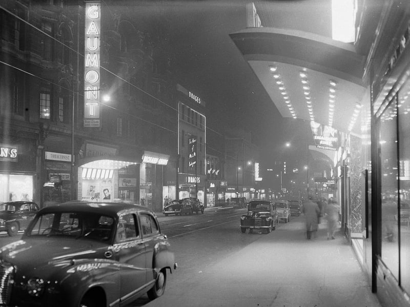 The Gaumont Cinema, Glasgow, in 1958