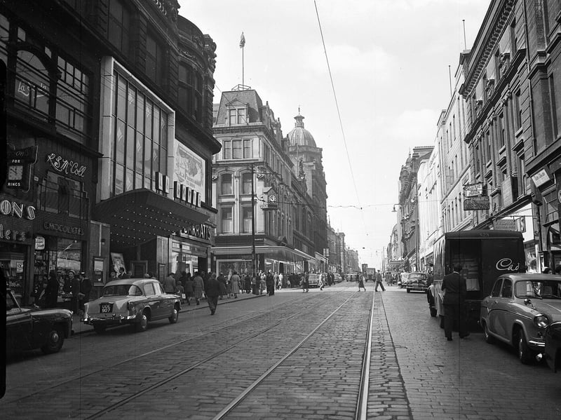 La Scala cinema on Sauchiehall Street, Glasgow, in 1958