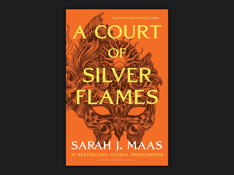 Following behind is then the fifth ACOTAR book, A Court of Silver Flames. Published in 2021, this novel has an average rating of 4.45 out of five, from 2,120,666 ratings. “Nesta Archeron has always been prickly-proud, swift to anger, and slow to forgive. And ever since being forced into the Cauldron and becoming High Fae against her will, she's struggled to find a place for herself within the strange, deadly world she inhabits. Worse, she can't seem to move past the horrors of the war with Hybern and all she lost in it. The one person who ignites her temper more than any other is Cassian, the battle-scarred warrior whose position in Rhysand and Feyre's Night Court keeps him constantly in Nesta's orbit. But her temper isn't the only thing Cassian ignites. The fire between them is undeniable, and only burns hotter as they are forced into close quarters with each other. Meanwhile, the treacherous human queens who returned to the Continent during the last war have forged a dangerous new alliance, threatening the fragile peace that has settled over the realms. And the key to halting them might very well rely on Cassian and Nesta facing their haunting pasts. Against the sweeping backdrop of a world seared by war and plagued with uncertainty, Nesta and Cassian battle monsters from within and without as they search for acceptance-and healing-in each other's arms.”
