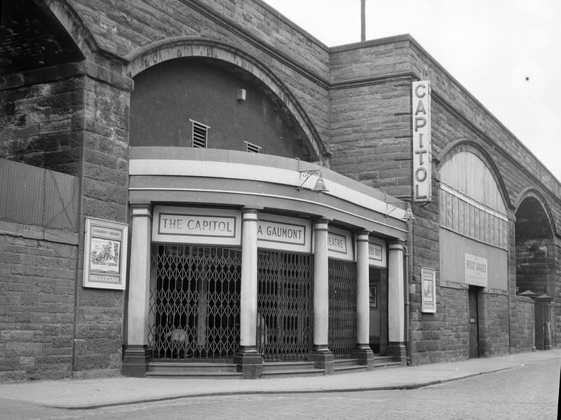 The Capitol cinema, Leith, in 1961, before it closed for a week and reopened as a bingo hall