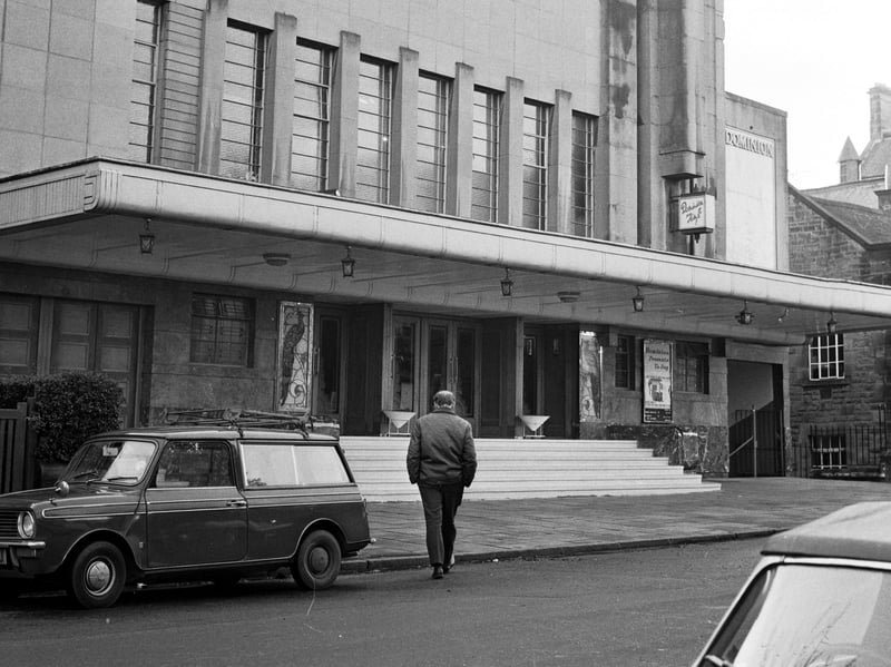 The Dominion cinema, Edinburgh, in January 1972