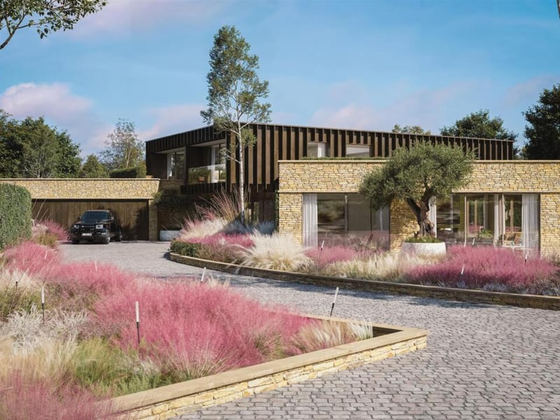 Prices are £2.5m to £4.5m for a plot of land, with homes costing up to £10m each on top of that.
