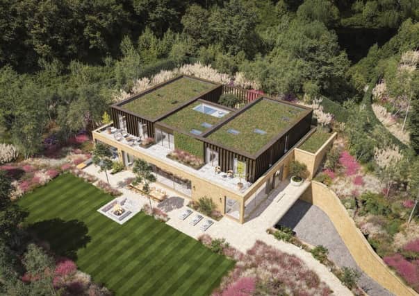 The Moonstone is one of the eight mansions in the Rolling Hills development in Totley.