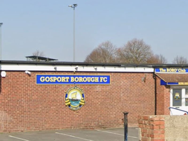 Gosport Borough Football Club received a rating of five on February 12.