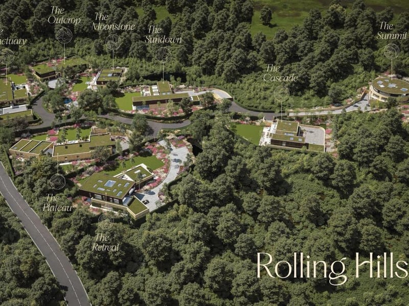 The development is off the A621 Baslow Road on the outskirts of Totley.