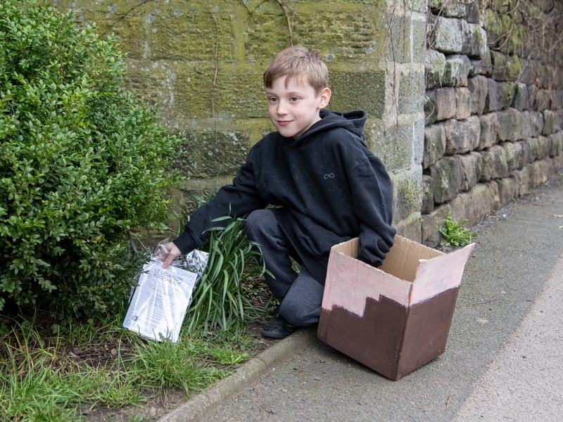 Guiseley residents are encouraged to take part in the hunt.