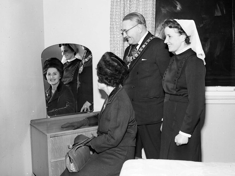The Lord Provost opens Silverlee Old Peoples Home in Muirhouse in January 1963.