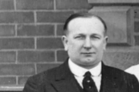 Herbert Chapman pictured in 1922. (Photo by W. E. Turton/Topical Press Agency/Getty Images)