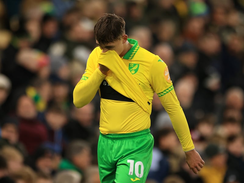 Another Canaries ace out, the club's Czechia international winger Jurasek is still facing around another six to seven weeks out with a foot injury.
