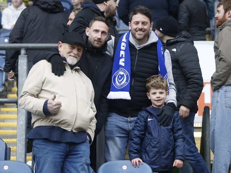 It was an early start for the 1,845 Pompey supporters who made the trip to Blackburn for Saturday's 1-1 draw at Ewood Park.