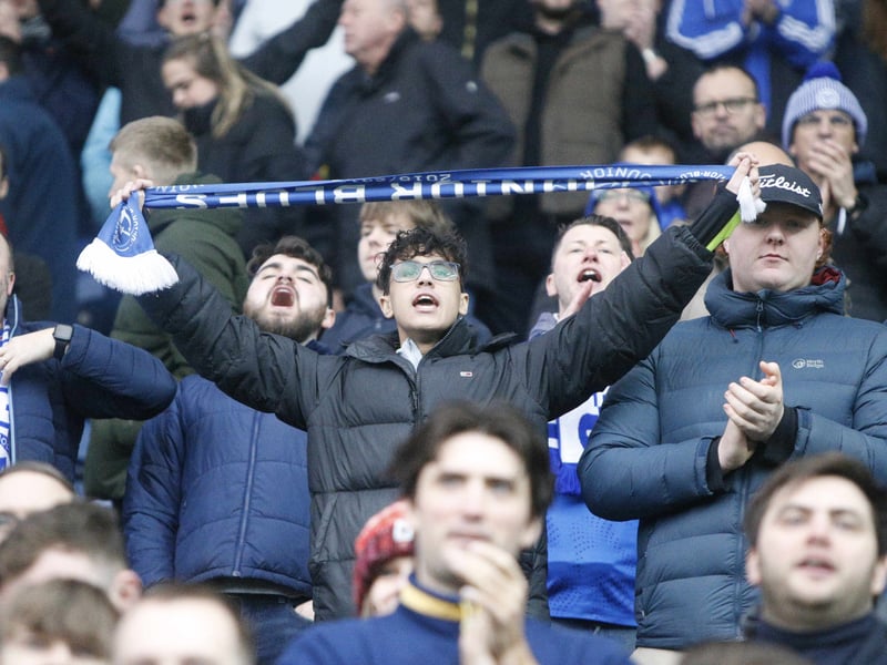 It was an early start for the 1,845 Pompey supporters who made the trip to Blackburn for Saturday's 1-1 draw at Ewood Park.