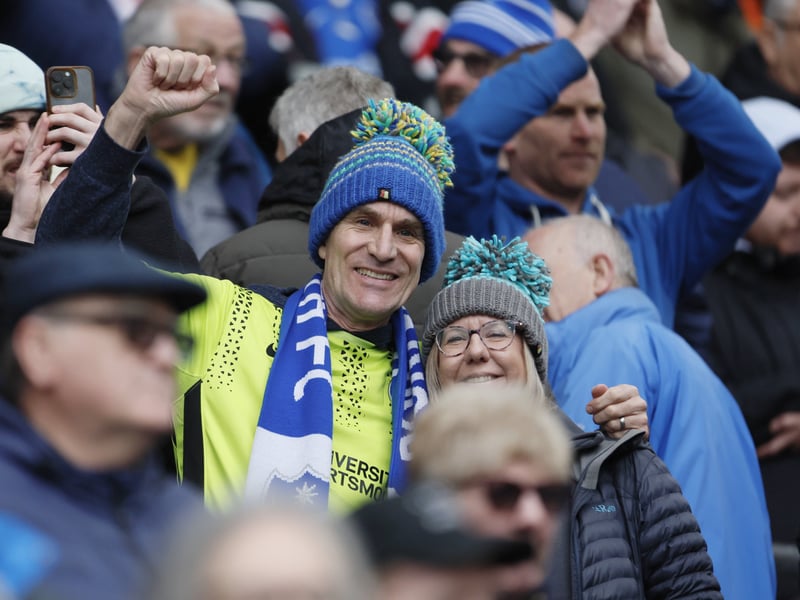 It was an early start for the 1,845 Pompey supporters who made the trip to Blackburn for Saturday's 1-1 draw at Ewood Park.