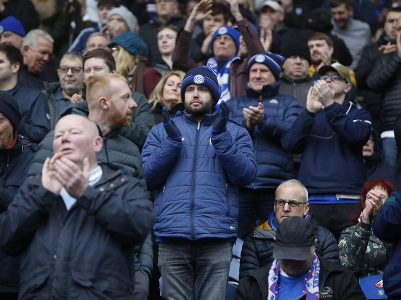 It was an early start for the 1,845 Pompey supporters who made the trip to Blackburn for Saturday's 1-1 draw at Ewood Park.