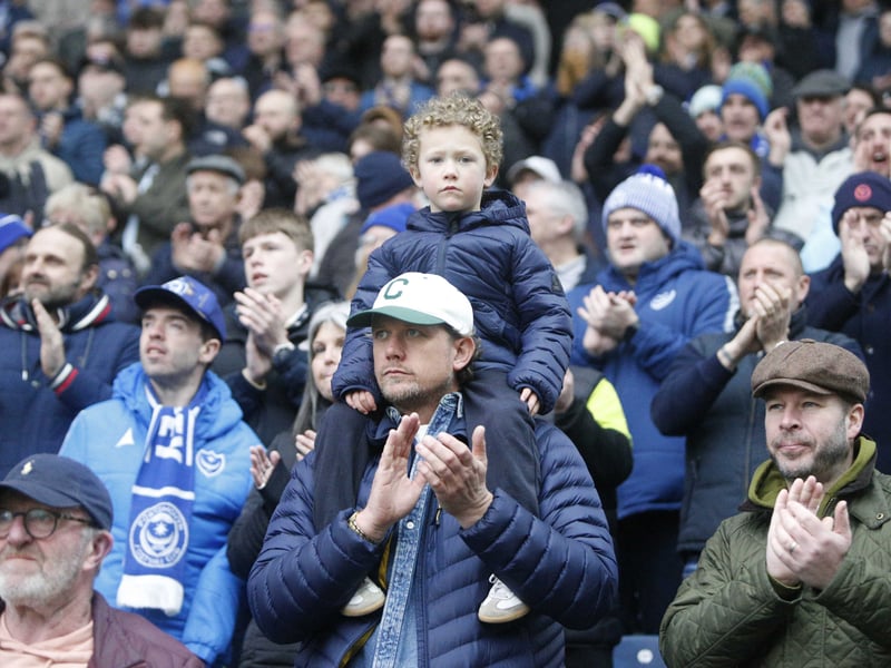 It was an early start for the 1,845 Pompey supporters who made the trip to Blackburn for Saturday's 1-1 draw at Ewood Park.