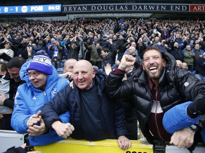 It was an early start for the 1,845 Pompey supporters who made the trip to Blackburn for Saturday's 1-1 draw at Ewood Park.