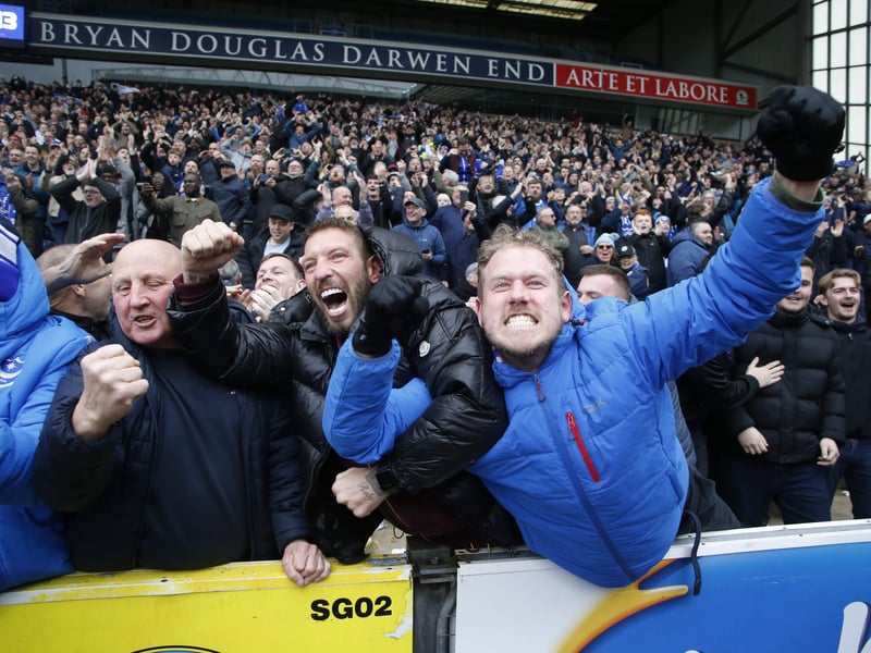 It was an early start for the 1,845 Pompey supporters who made the trip to Blackburn for Saturday's 1-1 draw at Ewood Park.