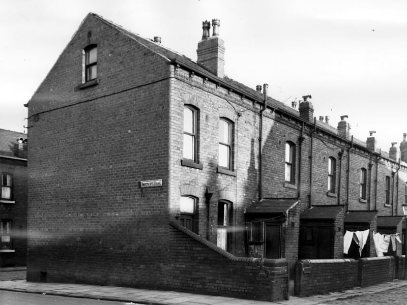 Freestone Place and Northcote Road pictured in November 1965.