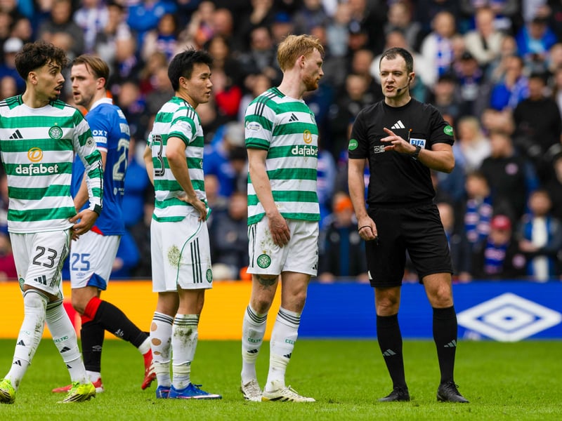 A game changer after being brought on at half-time last weekend, but struggled to impose himself at Ibrox this afternoon. Taken off in the second-half as Celtic looked to ask more questions of the Rangers defence.