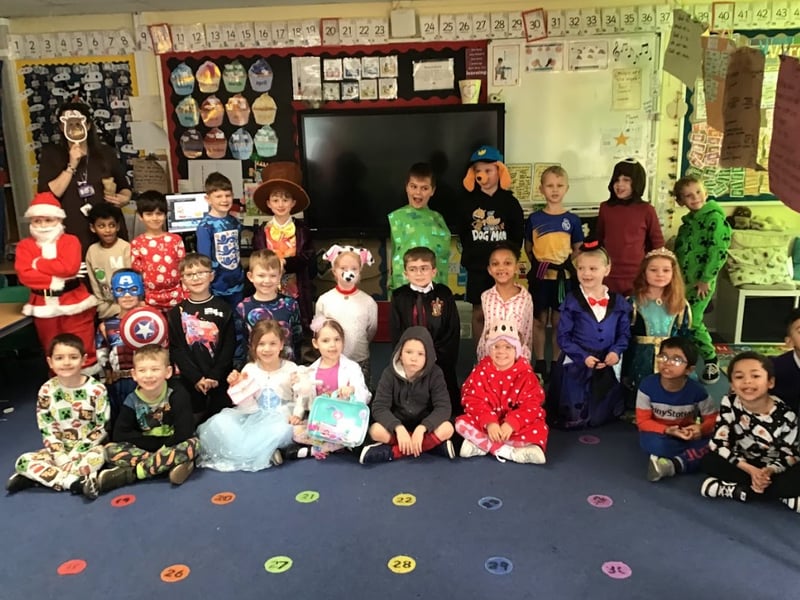 Owls class at Padnell Infant School look fabulous as they celebrate World Book Day. 