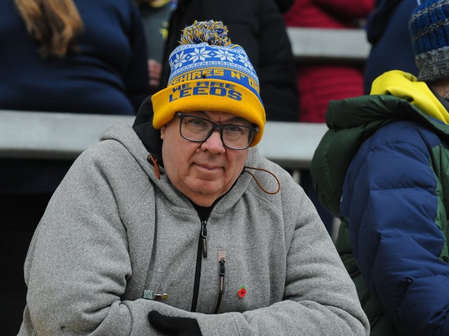 Leeds Rhinos v Castleford   fans   09-03-2036 pic steve ridingRhinos fans