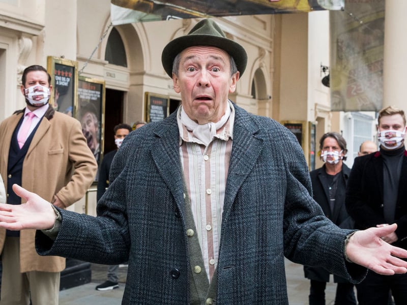 Comedian Paul Whitehousewill be playing Hogwarts caretaker Argus Filch, a role taken by David Bradley in the film version. His fellow 'Fast Show' sketch group member Mark Williams is already part of the Potterverse having played Arthur Weasley in the movies. Suits them.