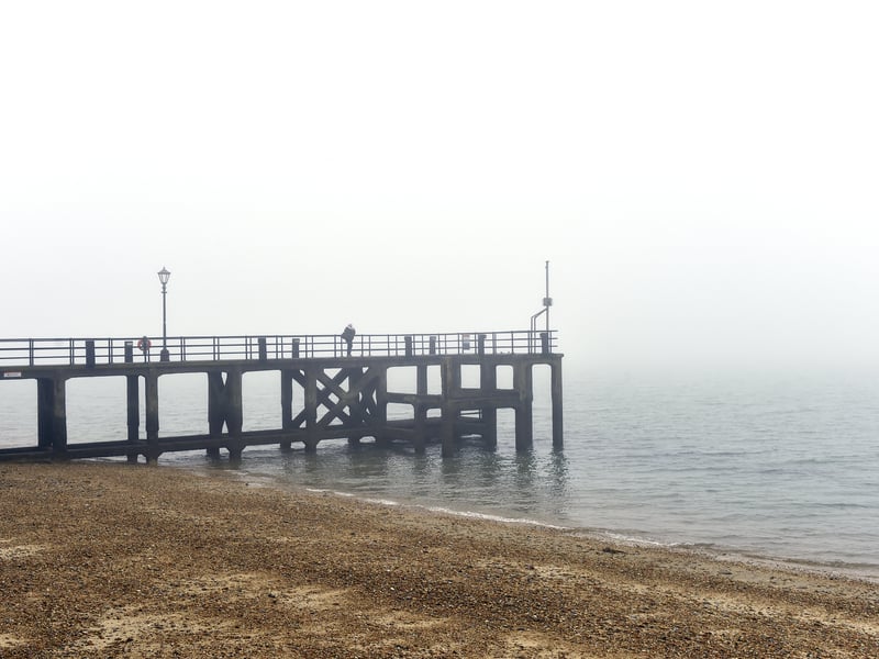 Old Portsmouth in the fog on Monday, March 9, 2026.

Picture: Hot Walls

Picture: Sarah Standing (090326-6474)
