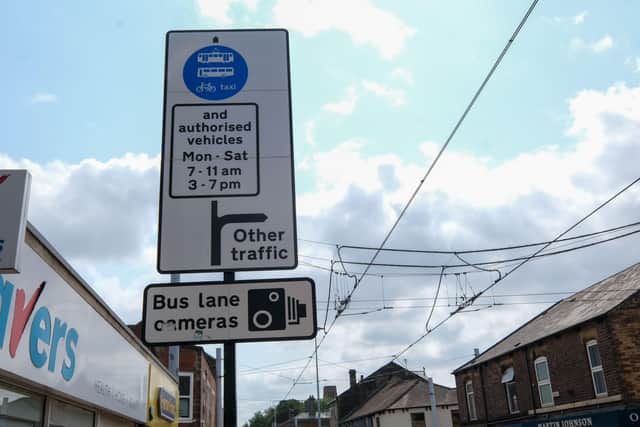 The existing Hillsborough bus and tram gate will be extended to operate from 7am to 7pm.