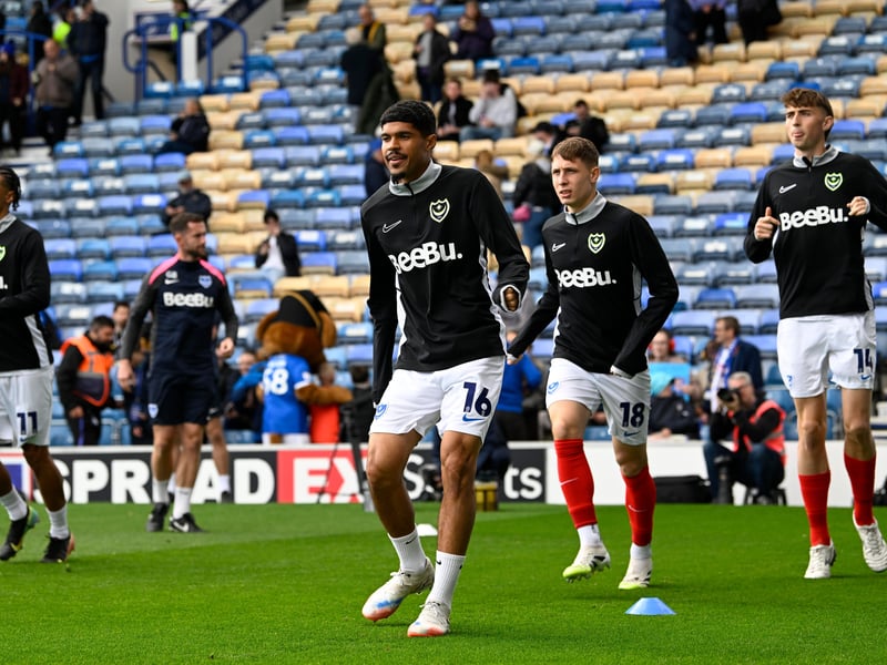 Named on the bench in all of Pompey's previous 11 matches, but has only amassed 12 minutes of action during that time.