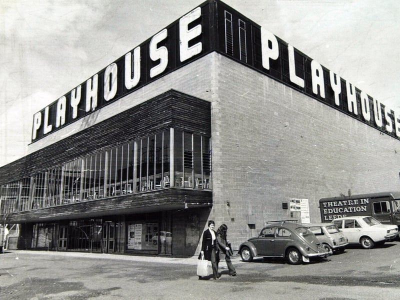 The old Leeds playhouse in the 70s
