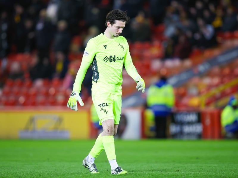The goalkeeper will miss the visit to Celtic Park after picking up a training injury in midweek.