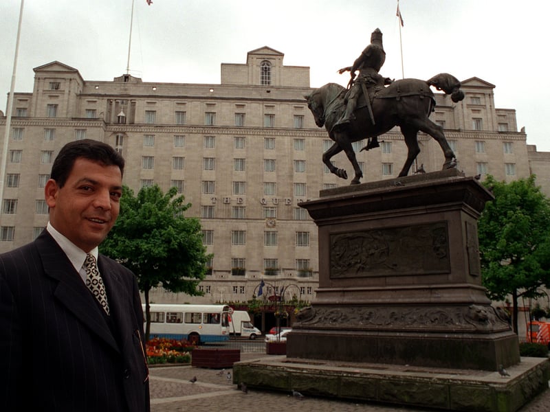 This is Maagid Saarany, the new general manager of The Queens Hotel.