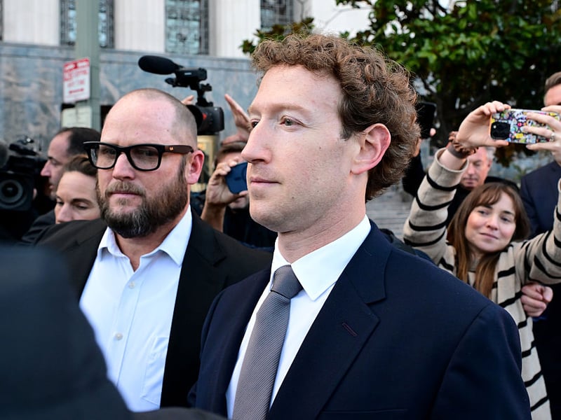 Mark Zuckerberg, the founder of Facebook (when he was just 19), was one of several billionaires with a prime seat at President Trump's inauguration in 2025. He's back in the top five after dropping out for the first time in years at the end of 2025, with a fortune of around $222 billion. That's only slightly more than the $219.9 billion he was worth a year earlier.
