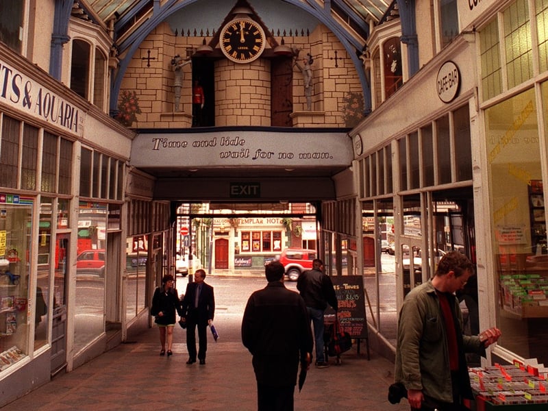 Inside The Grand Arcade.