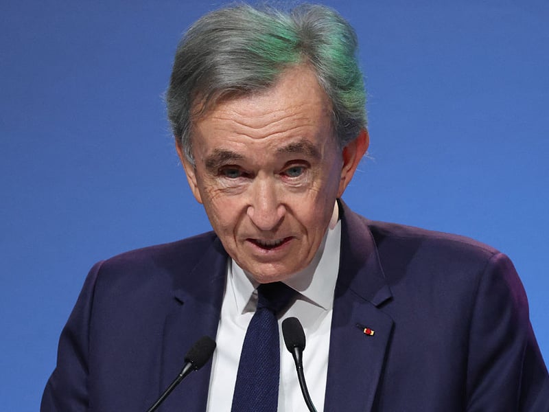 As recently as 2024 French luxury goods titan Bernard Arnault topped the world billionaires ranking but he's now dropped to seventh, with wealth of 'just' $171 billion - down from $195.1 billion at the start of 2025. His money comes from the conglomerate LVMH which owns a host of global brands like Louis Vuitton and Sephora.