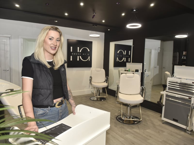 Georgia Gibbs has set up a new barbershop - House of G - in Gosport Road, Fareham. 

Picture: Sarah Standing (060326-6385)