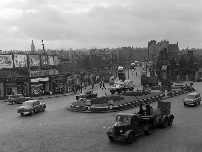 A view of Haymarket in 1962.
