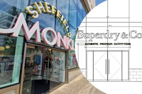 The former Monki store in Sheffield city centre is set to become Superdry and Co.