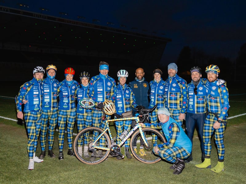 The money raised is going towards the My Name’5 Doddie Foundation, which provides funding for vital research into a cure for Motor Neuron Disease.