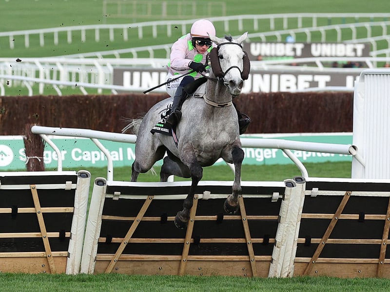 Jockey Paul Townend rides Lossiemouth to win the Unibet Champion Hurdle Challenge Trophy.