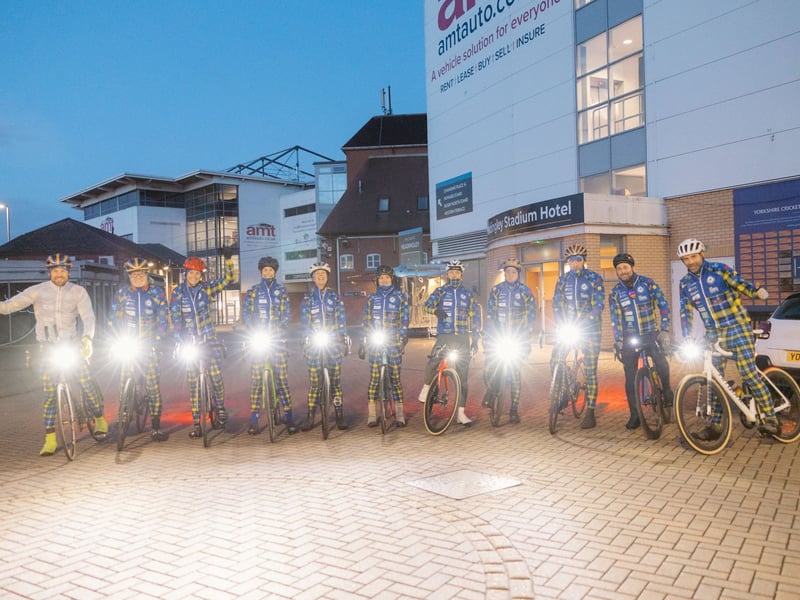 The next leg of their ride will see the team venture from the spiritual home of rugby to another stadium - Kingsholm Stadium in Gloucester.