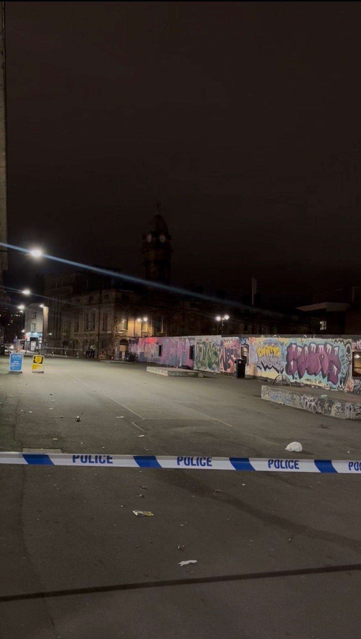 Man and woman hospitalised after knife attack in Sheffield city centre