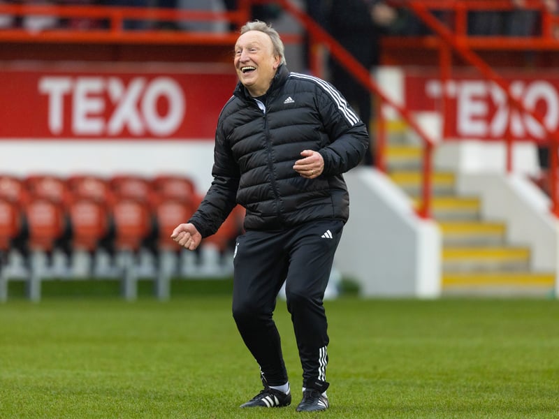 The veteran English boss has a disastrous time at Aberdeen in 2024, winning just two of his eight games in charge before he and club parted ways.
