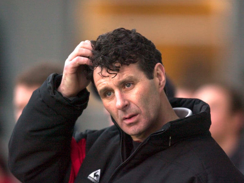 In charge of Aberdeen from December 2002 until May 2004, the former Elgin City won just 23 of his 68 games in charge.
