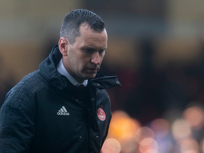 Drafted in after an impressive spell with Atlanta United in the MLS, Glass was unable to get a tune out of Aberdeen, winning just 14 of his 41 games in charge. He is now assistant to Robbie Keane at Hungarian giants Ferencvaros.