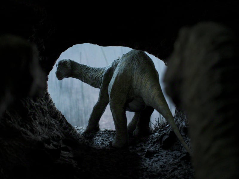 Released in early March, The Dinosaurs takes viewers on a journey across hundreds of millions of years, following the rise and fall of the dinosaurs. Narrated by Morgan Freeman, the series comes from executive producer Steven Spielberg.