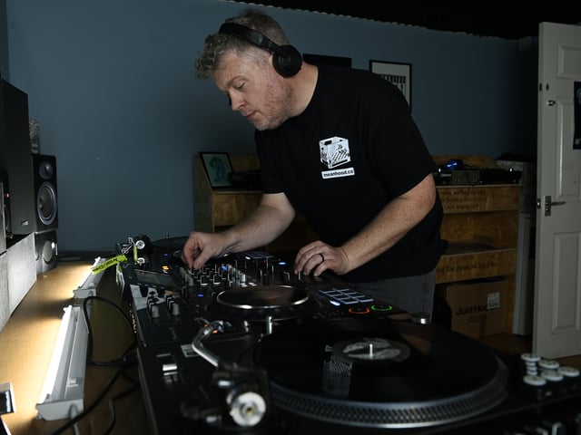 The space is not just for collecting vinyl, but to inspire a new generation of aspiring DJs to give it a go.
